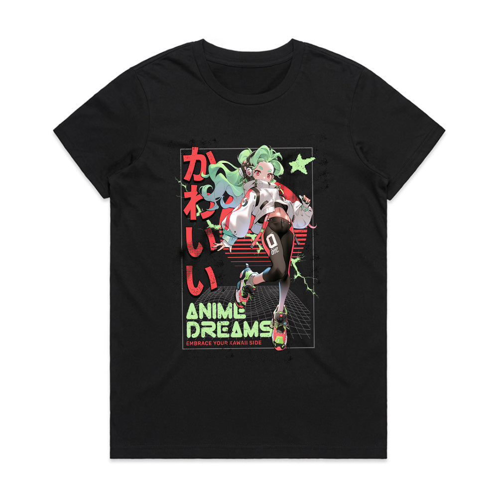 Kawaii Velocity – Anime Dreams Street Tee