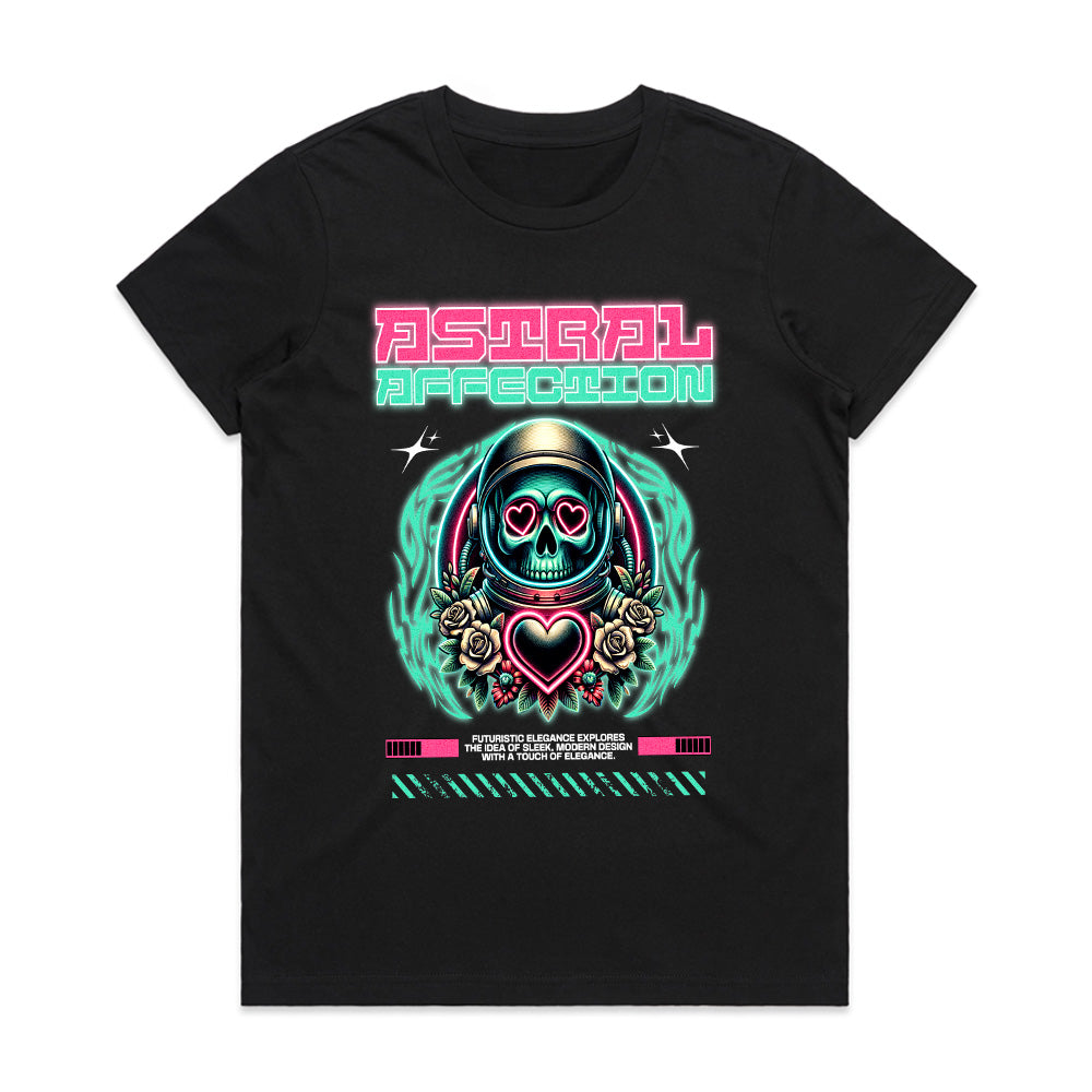 Astral Affection: Neon Love Core Tee