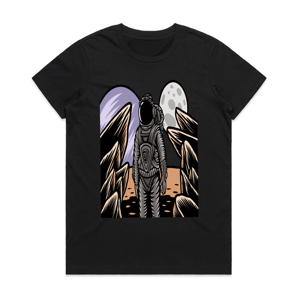 Echoes of the Unknown: Frontier Astronaut Tee