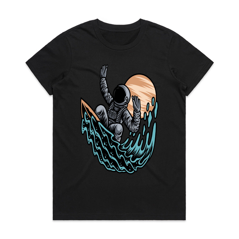Interwave Surfer: Cosmic Tide Tee