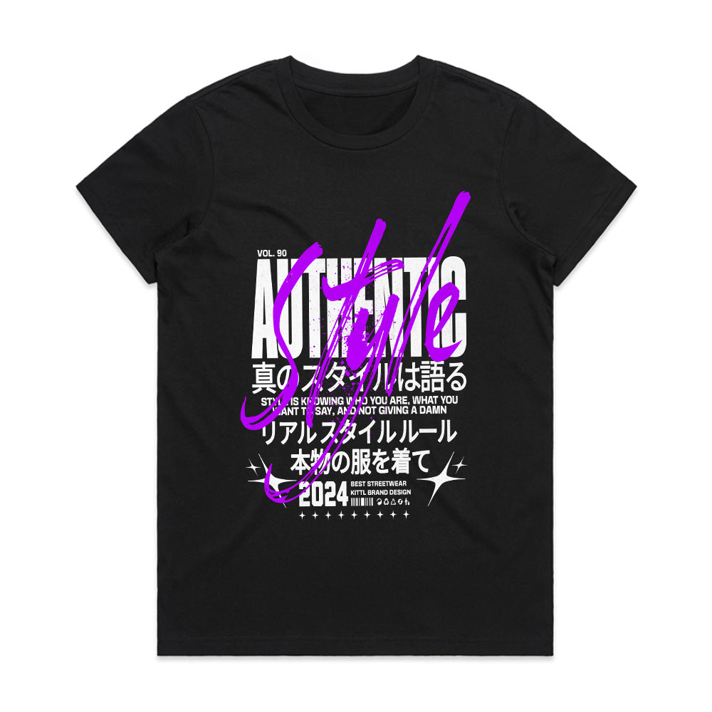 Authentic Frequency: Speak in Style Tee