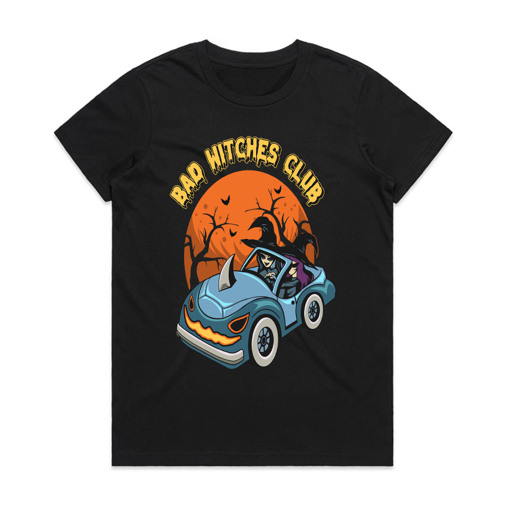 Ride or Hex: Bad Witches Club Tee