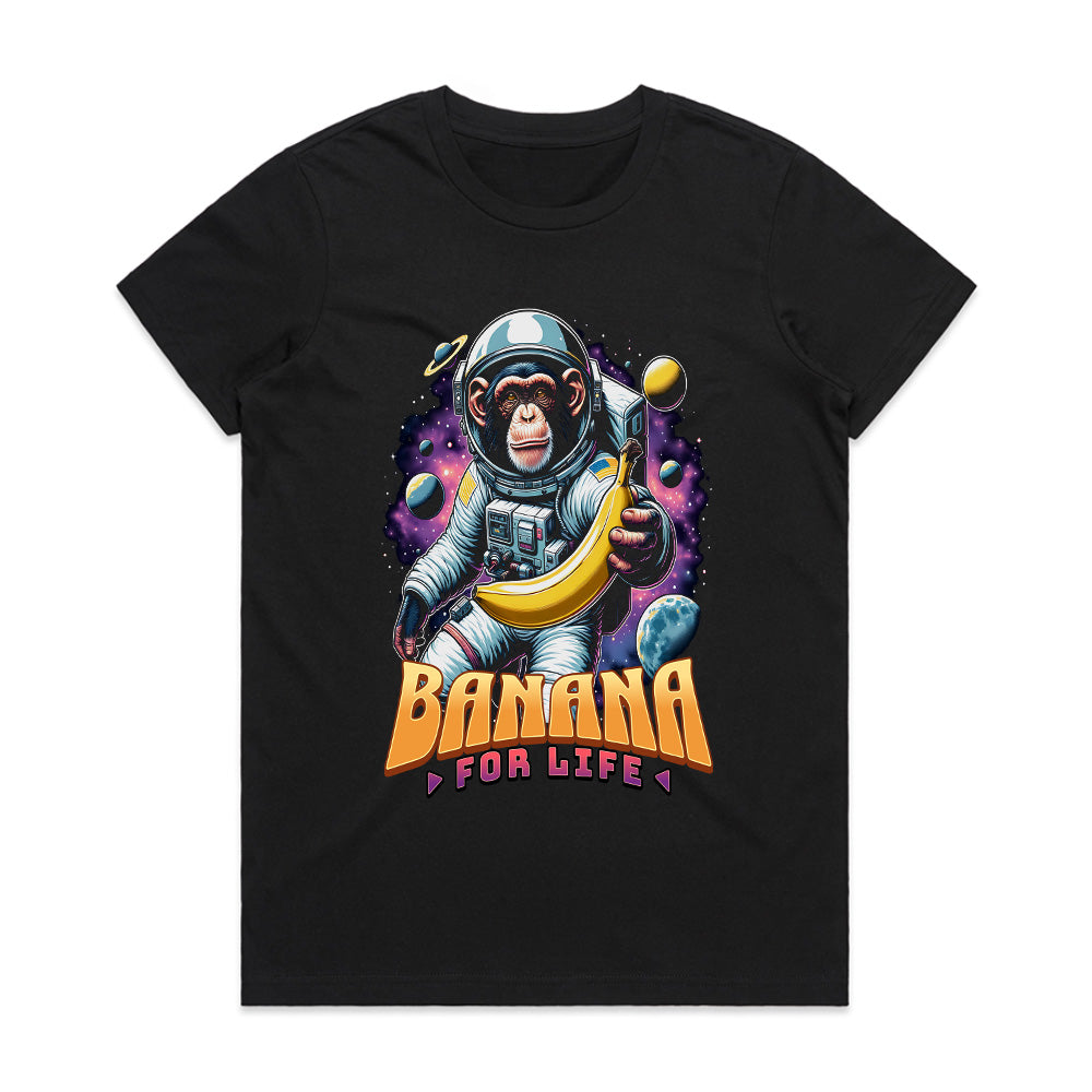 Galactic Ape-Peel: Banana For Life Tee