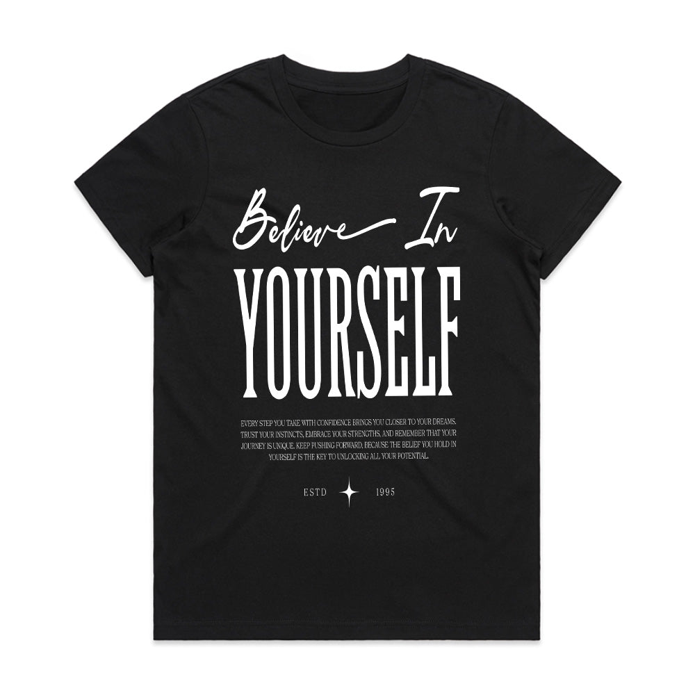 Inner Power: Believe In Yourself Minimalist Tee