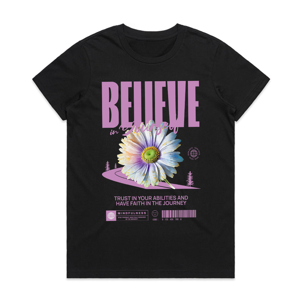 Path of Bloom: Believe in Yourself Tee