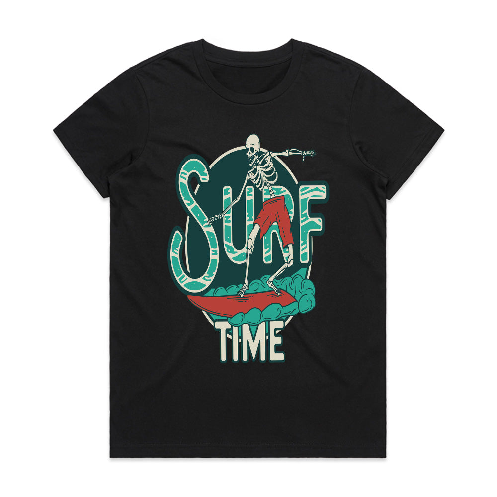Eternal Stoke: Surf Time Skeleton Tee