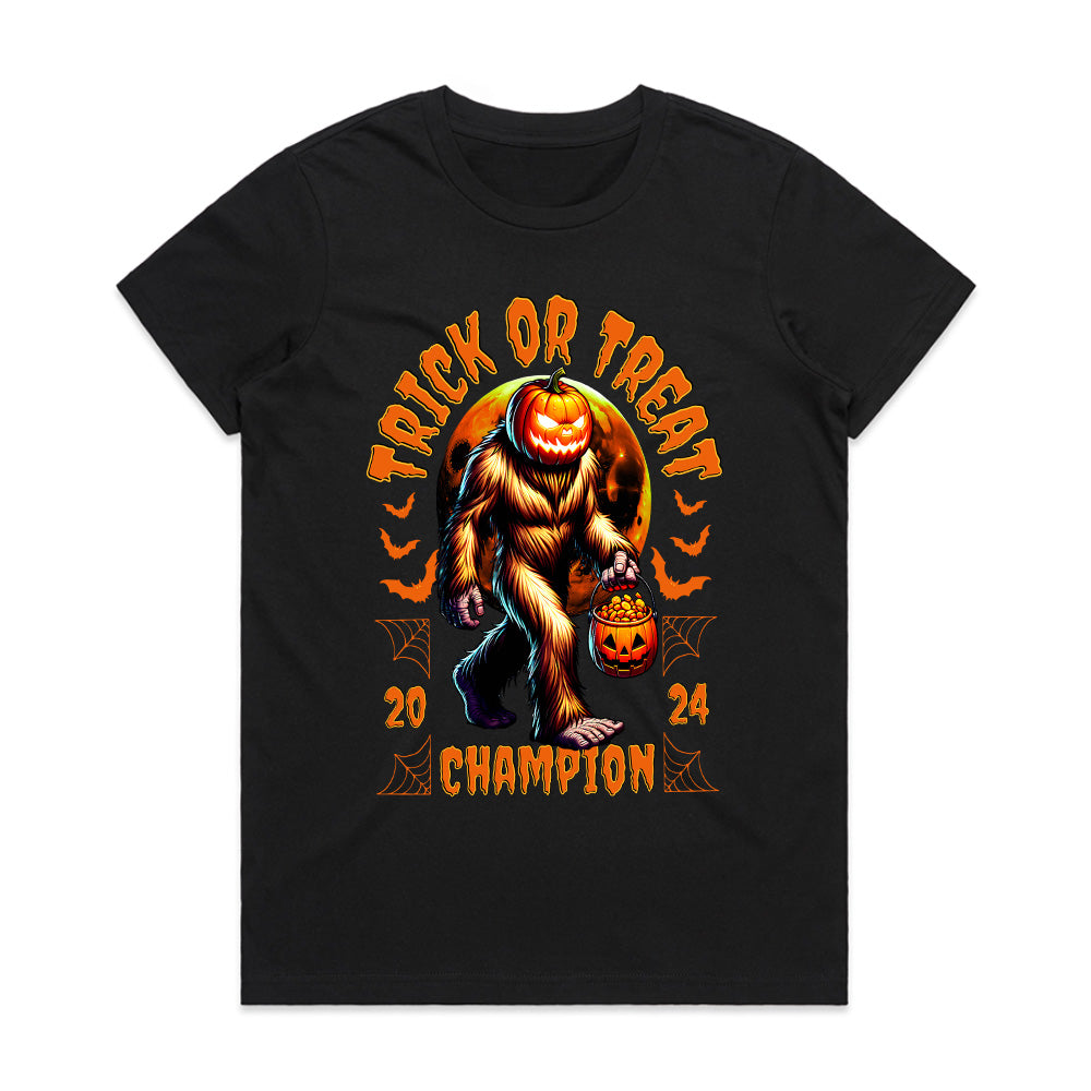 Pumpkinfoot: Trick-or-Treat Champion 2024 Tee