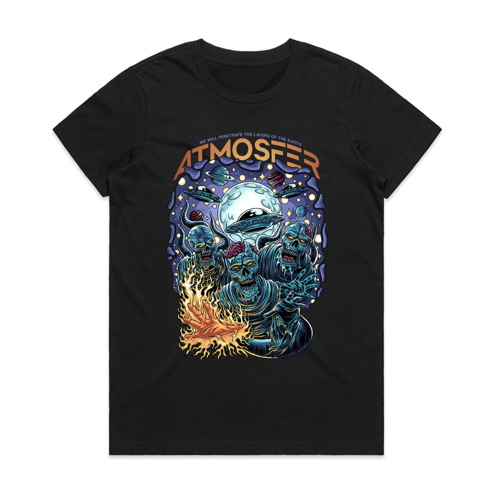 Atmosfer Invasion: Alien Zombie Apocalypse Tee