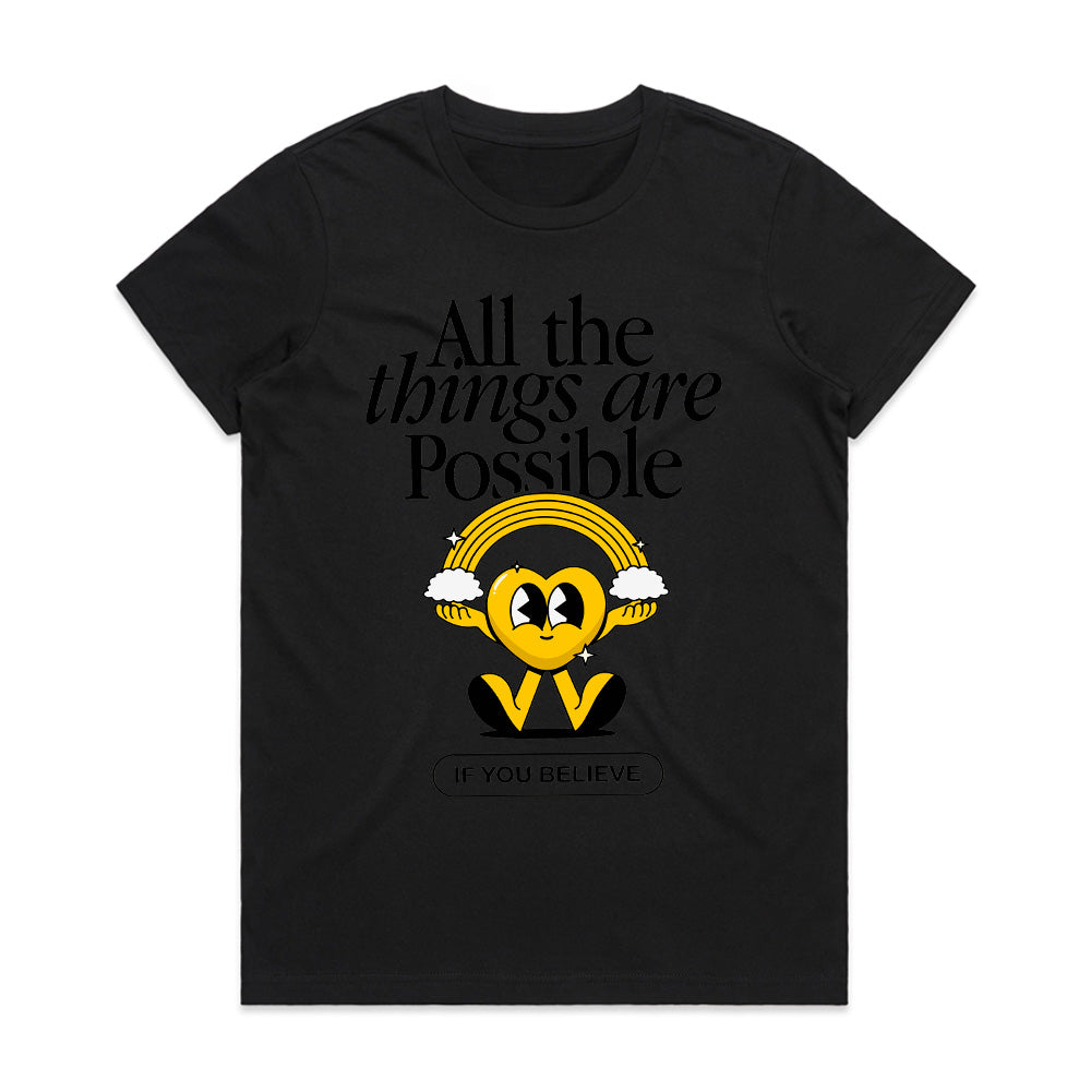 Limitless Belief: All Things Are Possible Tee