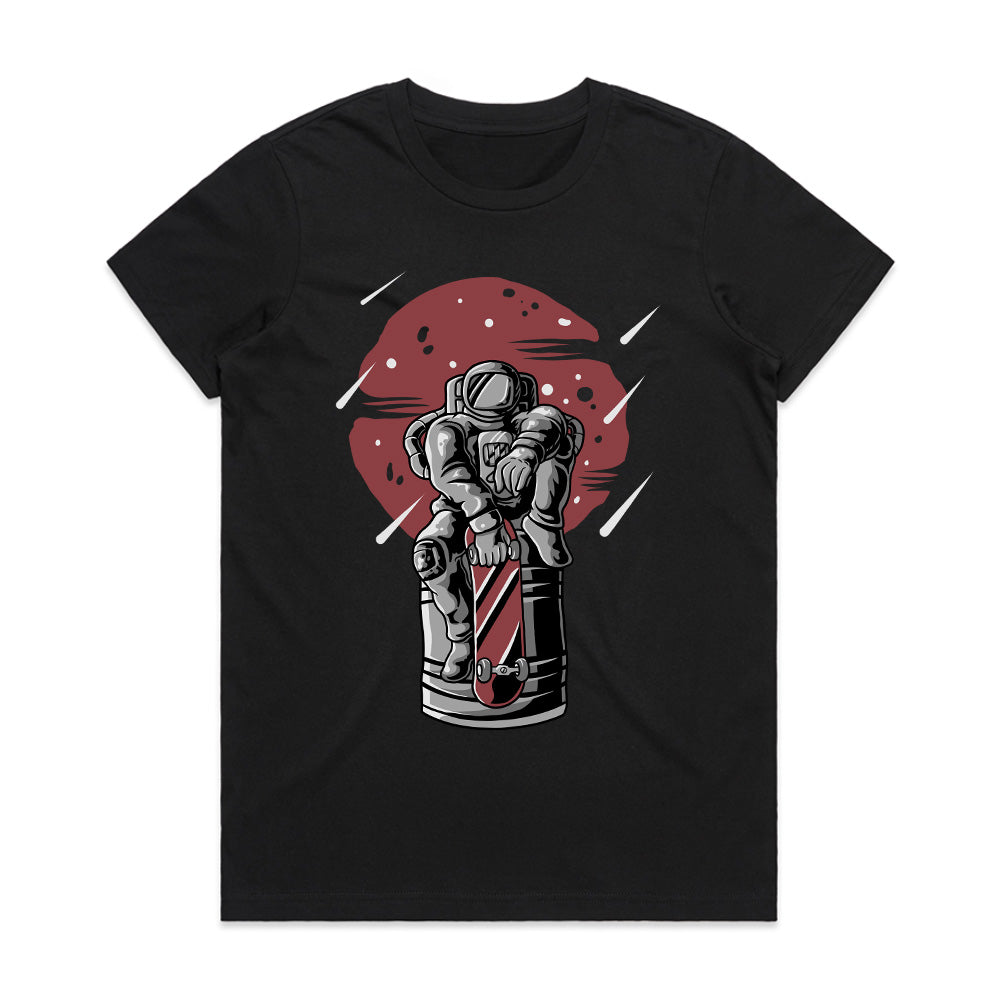 Cosmic Fade: Space Barber Tee