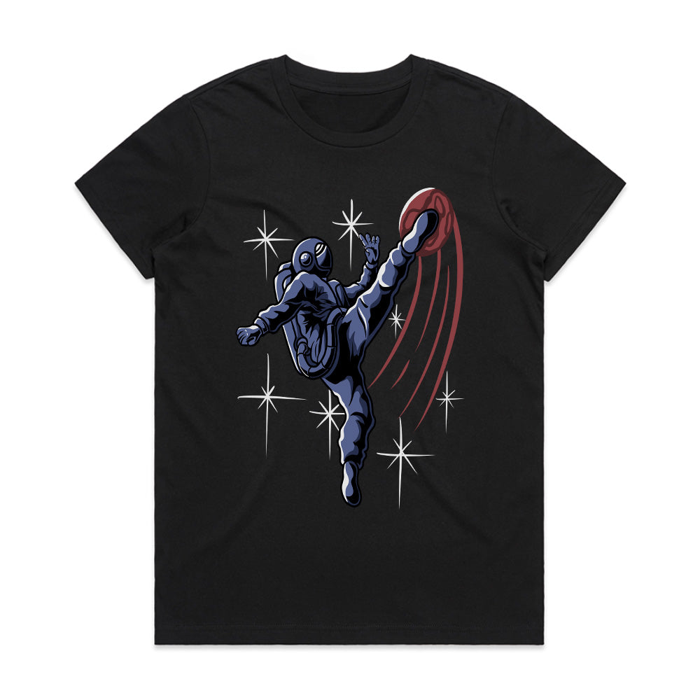 Cosmo Kick: Intergalactic Striker Tee