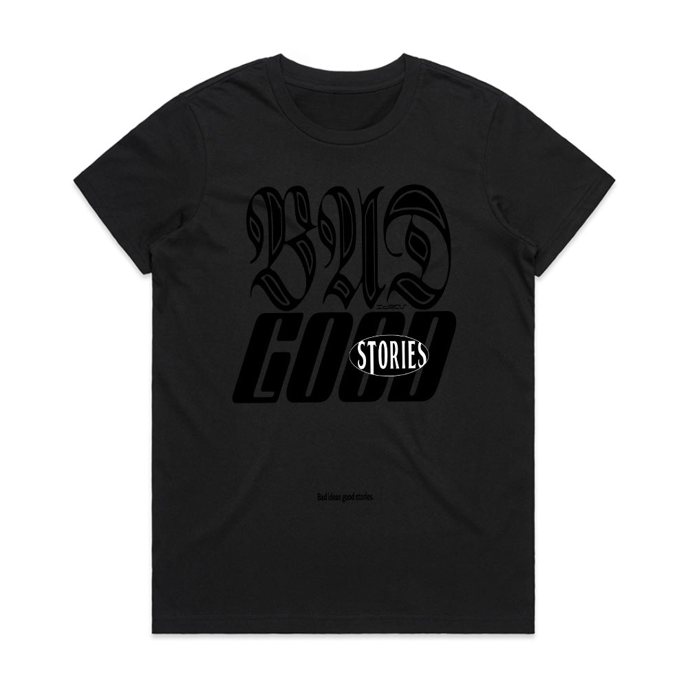 Chaos Ink™ Bad Ideas, Good Stories Tee