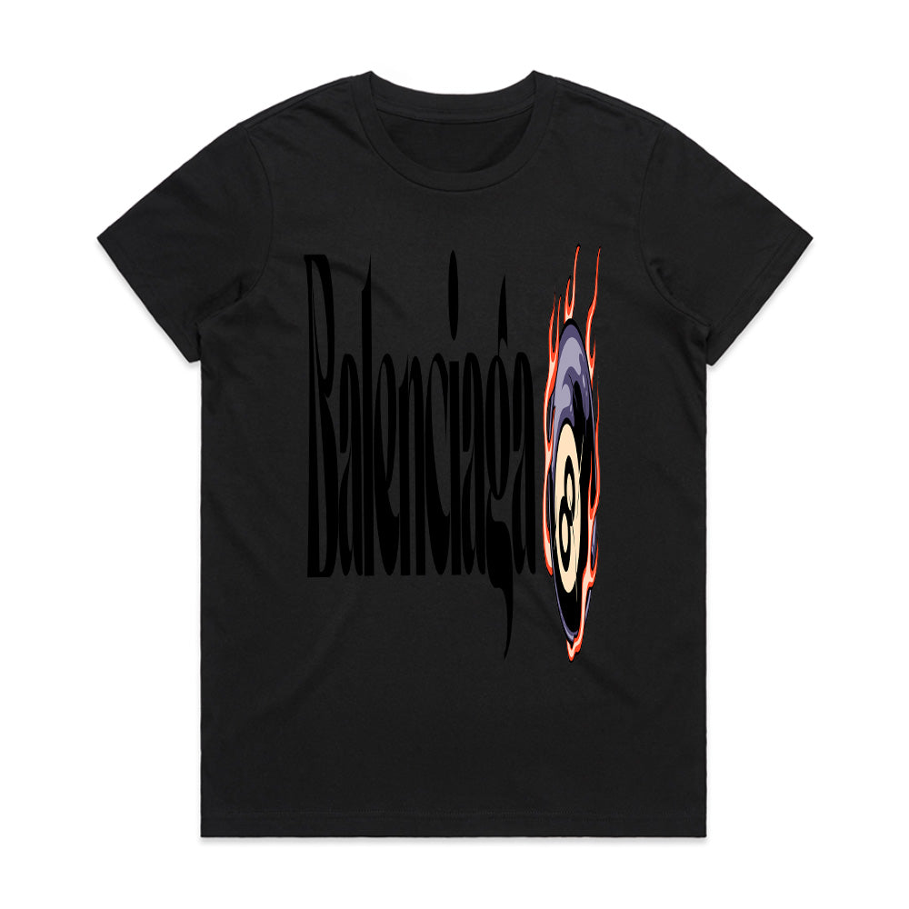 Blazing Eight: Inferno Street Luxe Tee