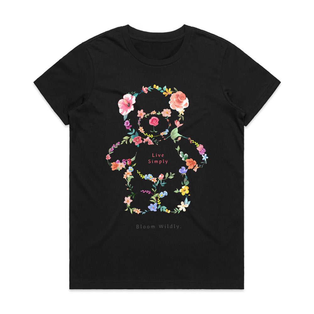 Floral Soul™ Serenity Bear Tee