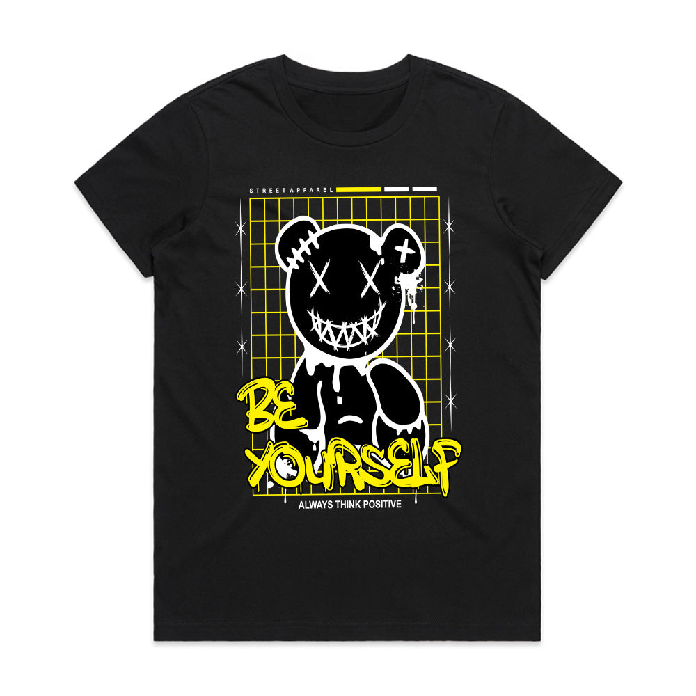 Masked Vibe: Be Yourself Street Tee