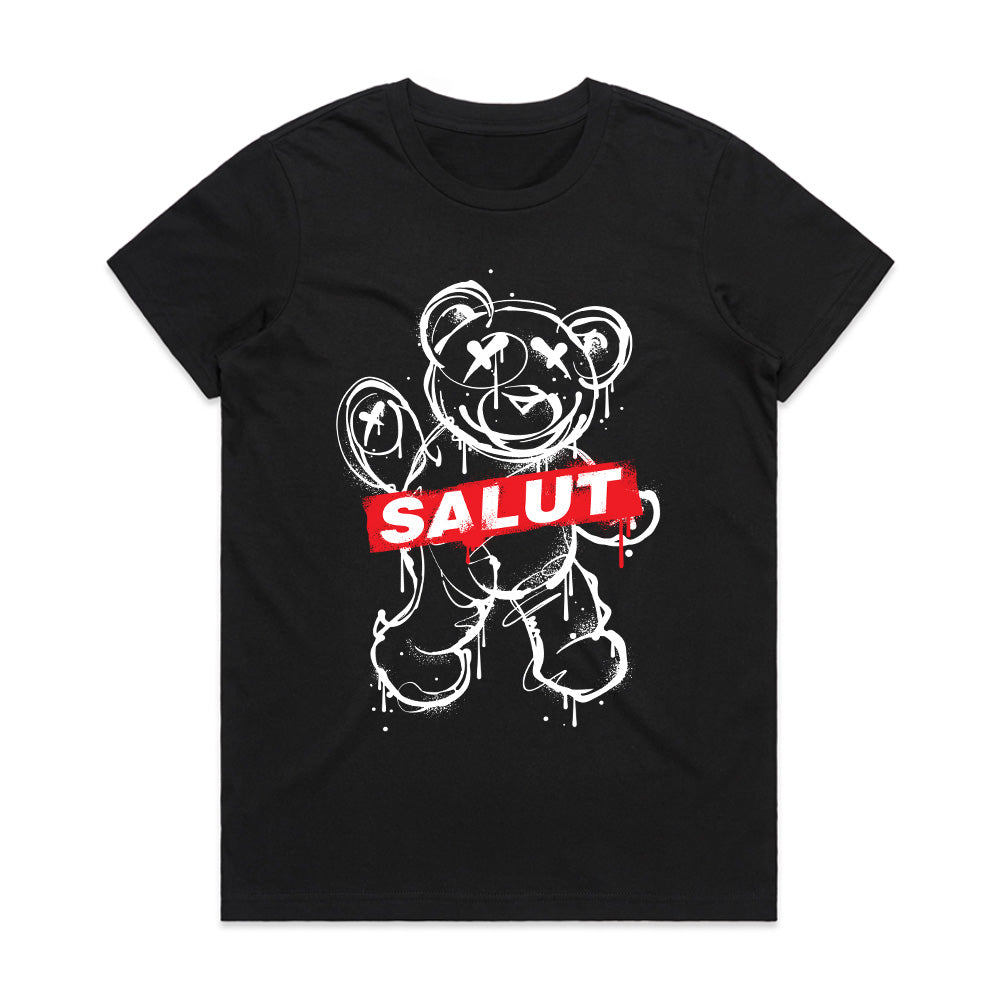 Graffiti Greet: Salut Bear Tee