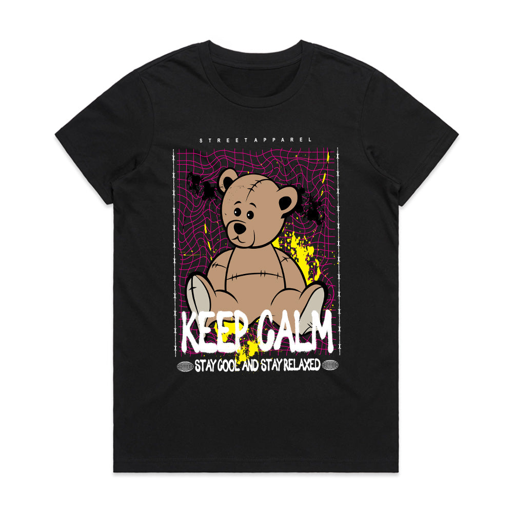 Calm Blaze – Keep Cool Bear Street Tee