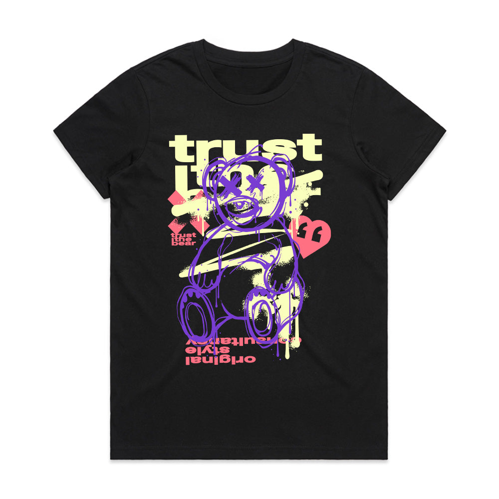 GraffiTrust – Neo Bear Pop Tee