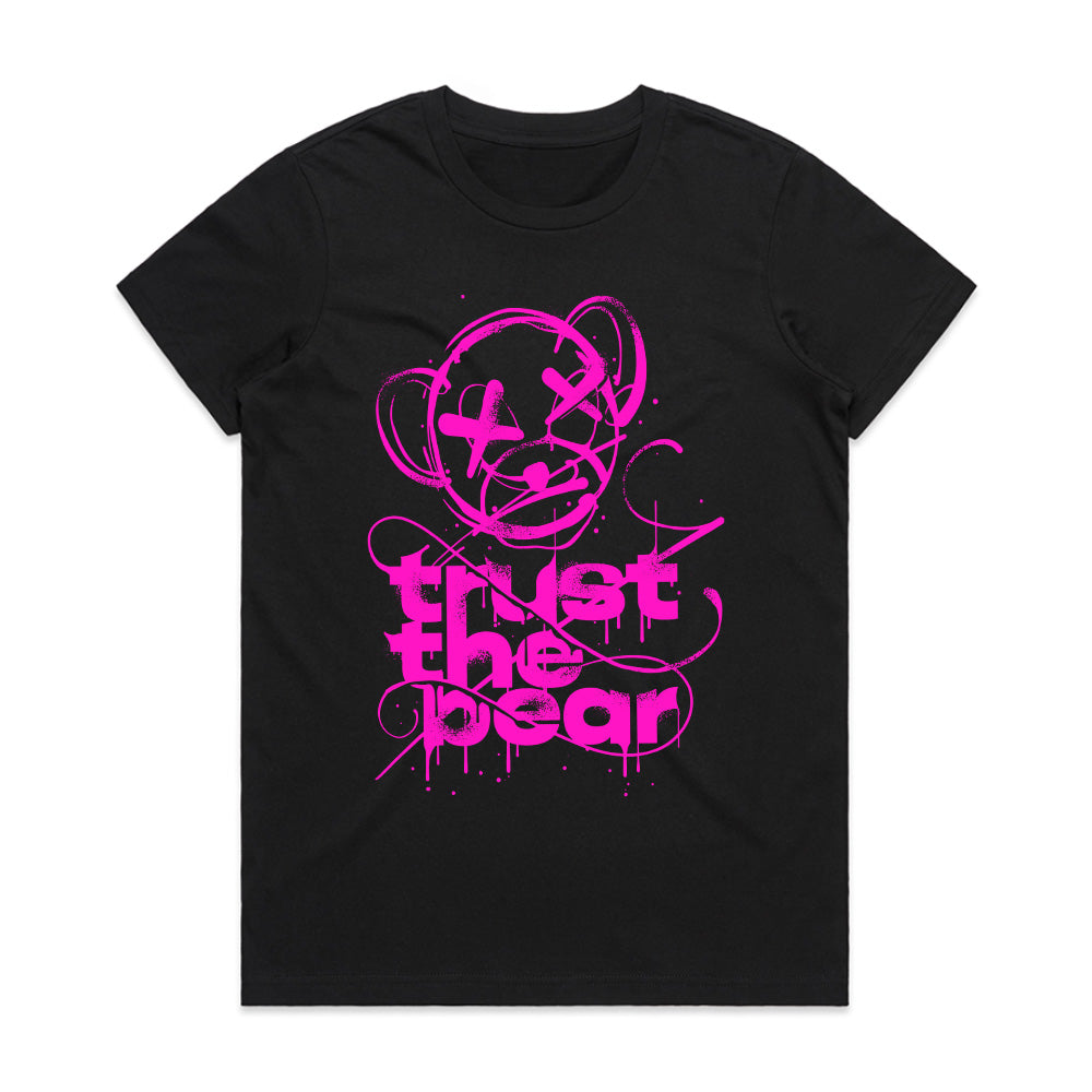 Neon Vandal – Trust the Bear Graff Tee