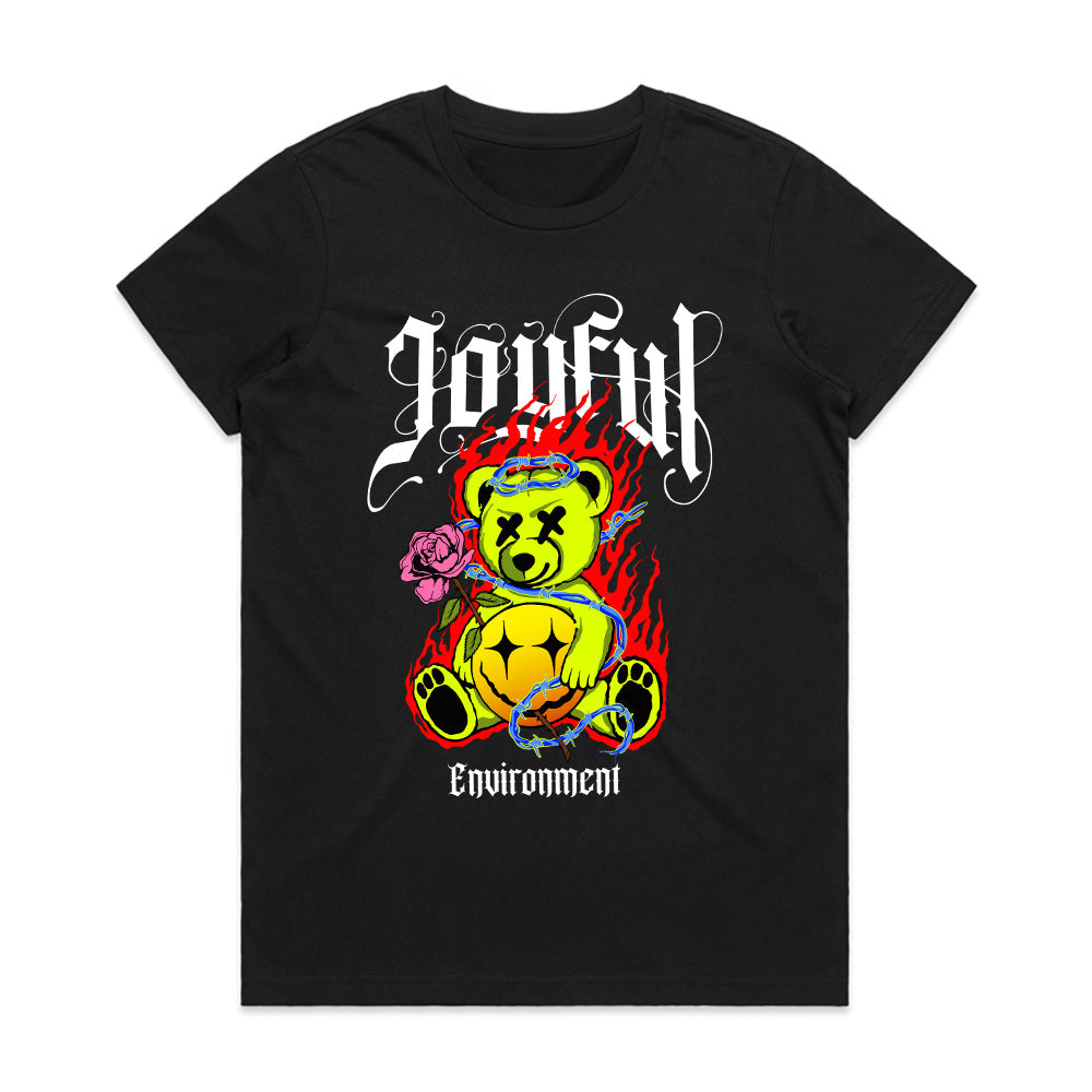 Sacred Inferno – Joyful Burn Bear Tee