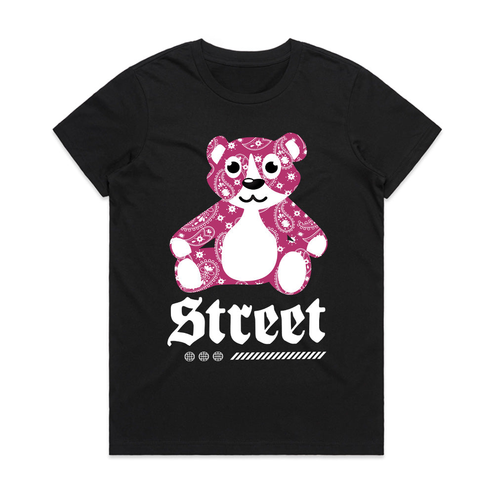 Bandana Bear – Street Cute Rebellion Tee