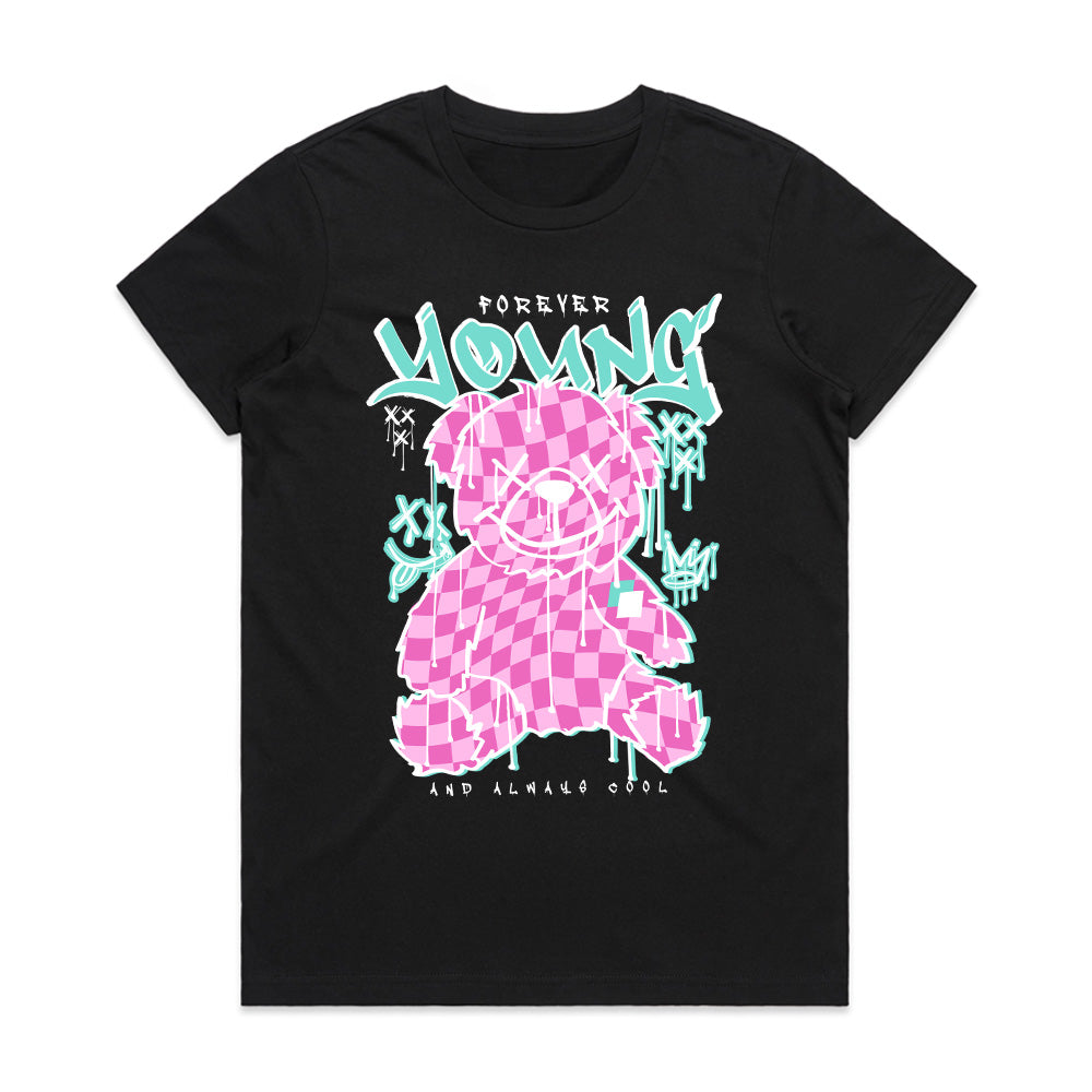 Pixel Pup – Forever Young Hype Tee