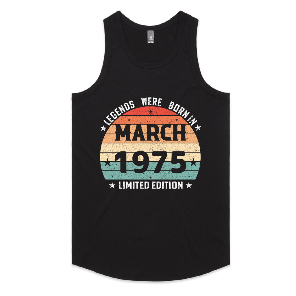 Legends Were Born in March 1975 T-Shirt