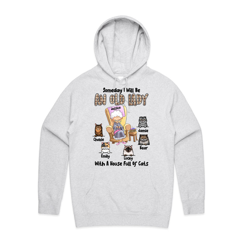 Someday I Will Be an Old Lady with a House Full of Cats T-Shirt