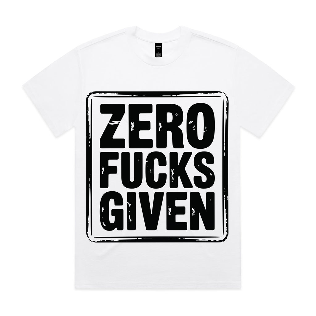 Zero Fucks Given
