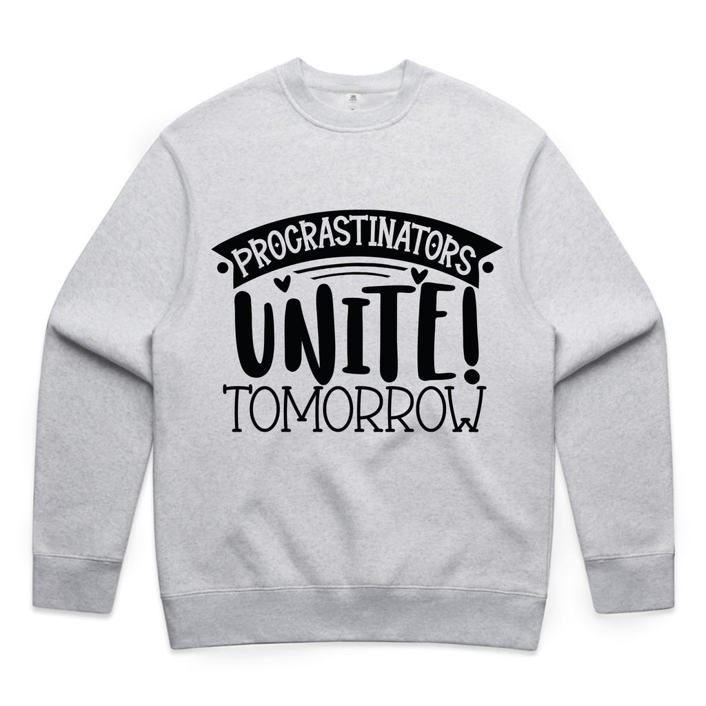 Procrastinators Unite! Tomorrow