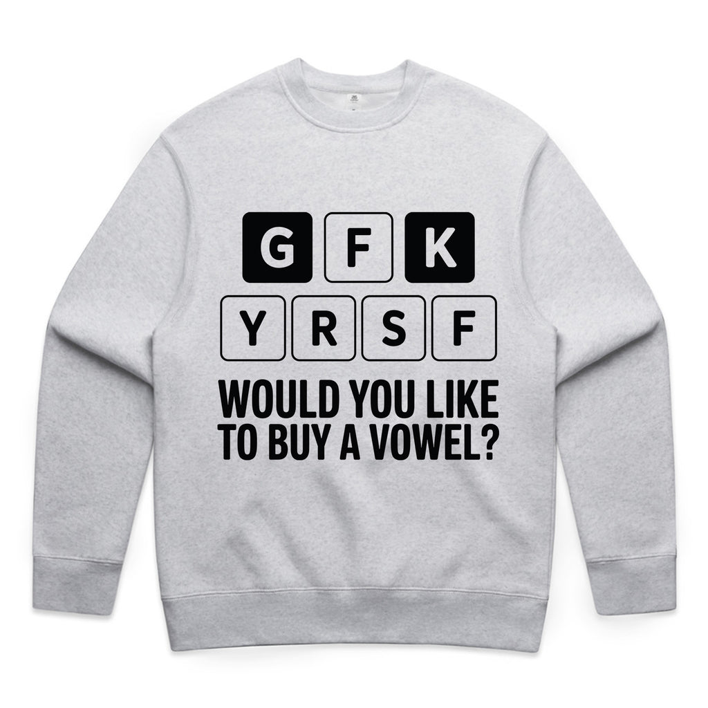 Would You Like to Buy a Vowel?