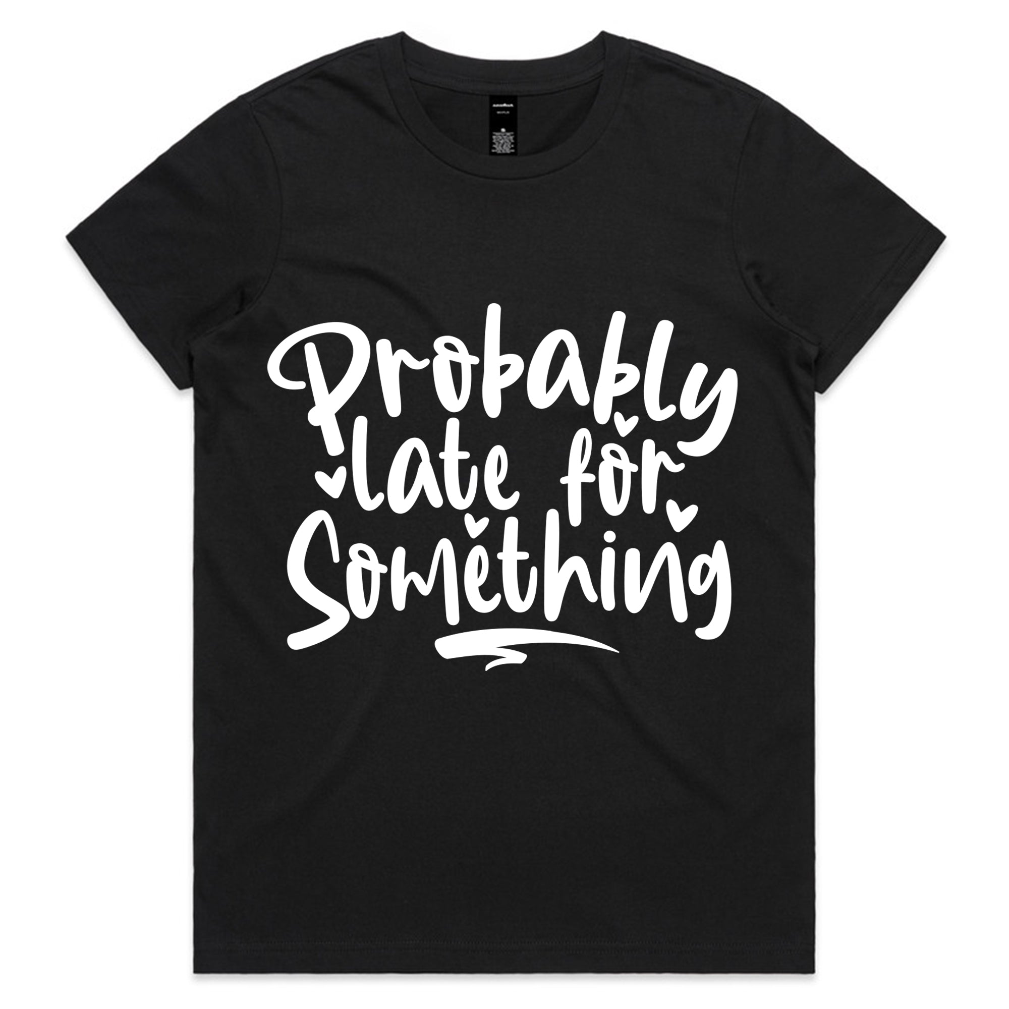 Probably Late for Something