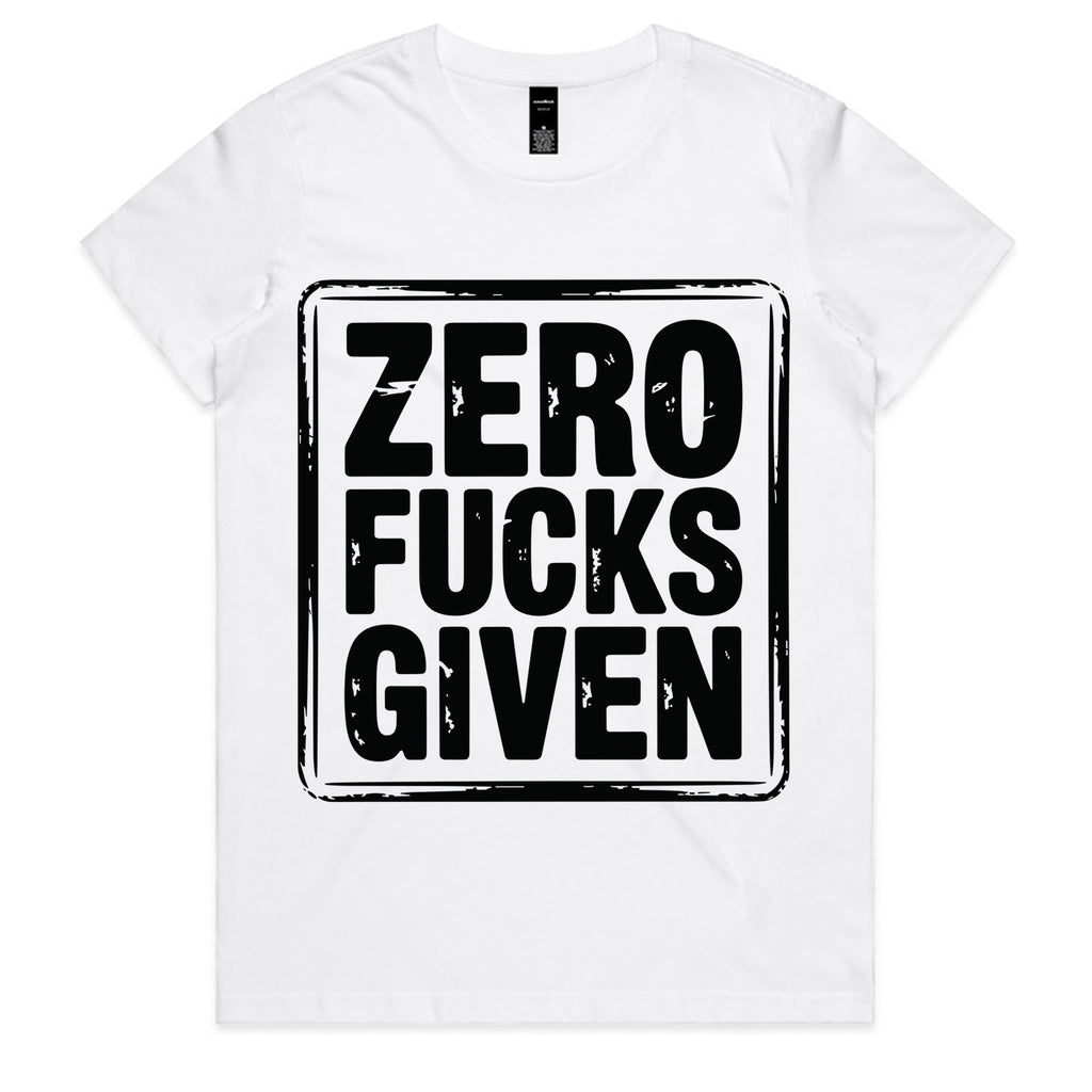 Zero Fucks Given