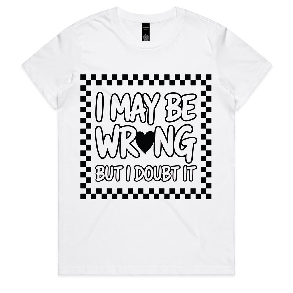 I May Be Wrong But I Doubt It