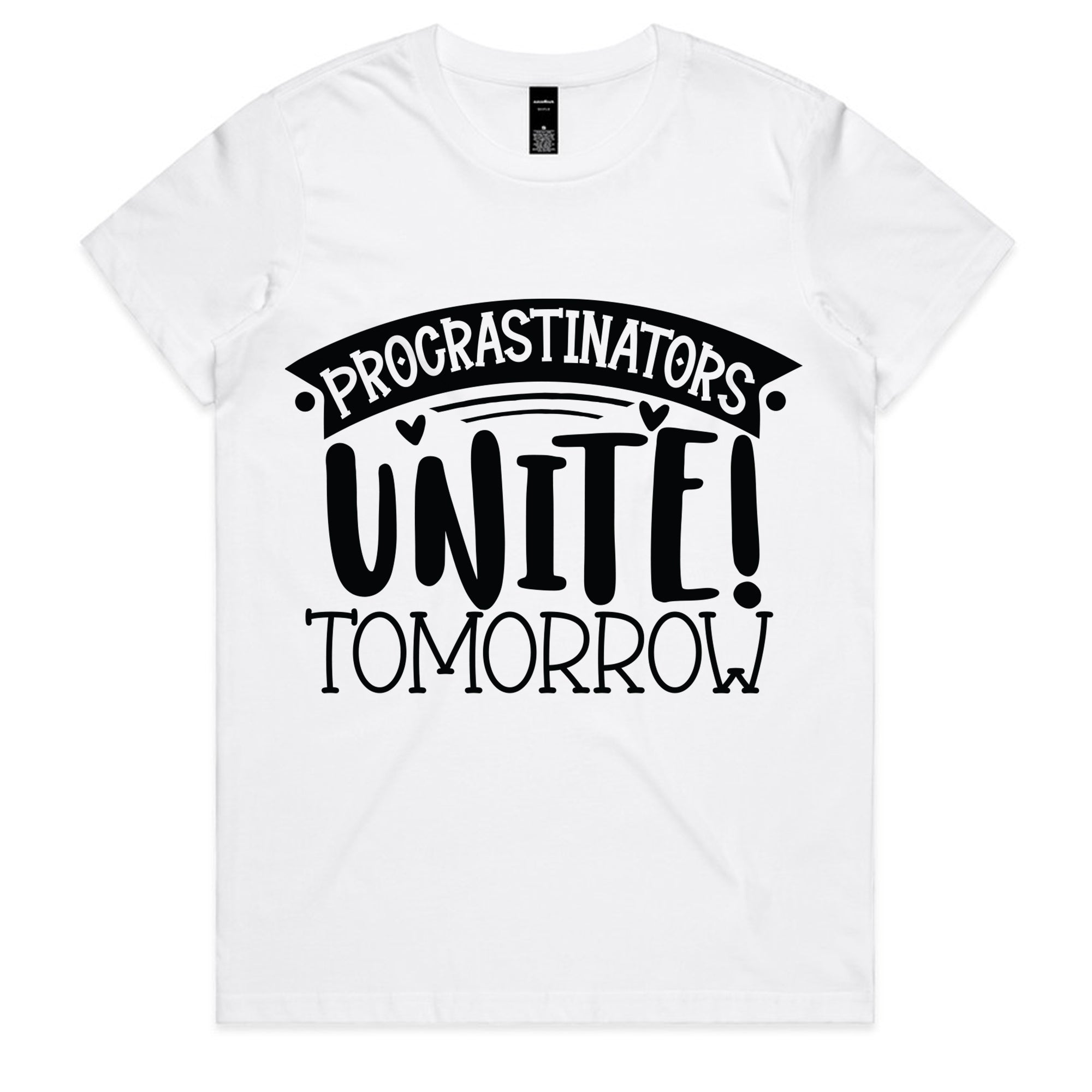 Procrastinators Unite! Tomorrow