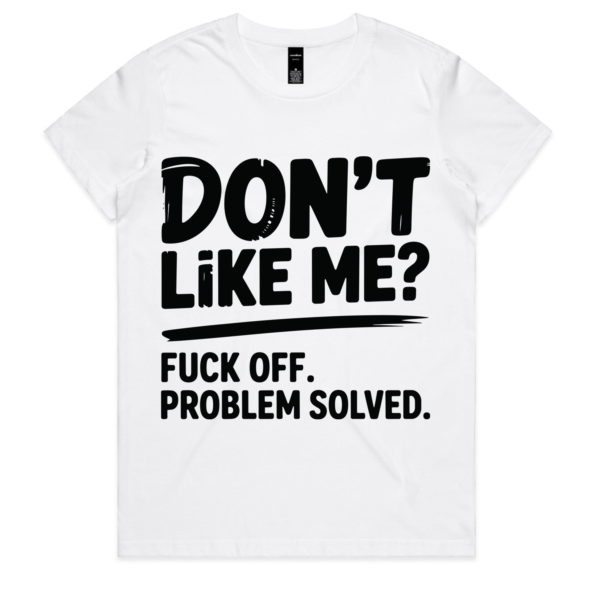 Don’t Like Me? Fuck Off. Problem Solved