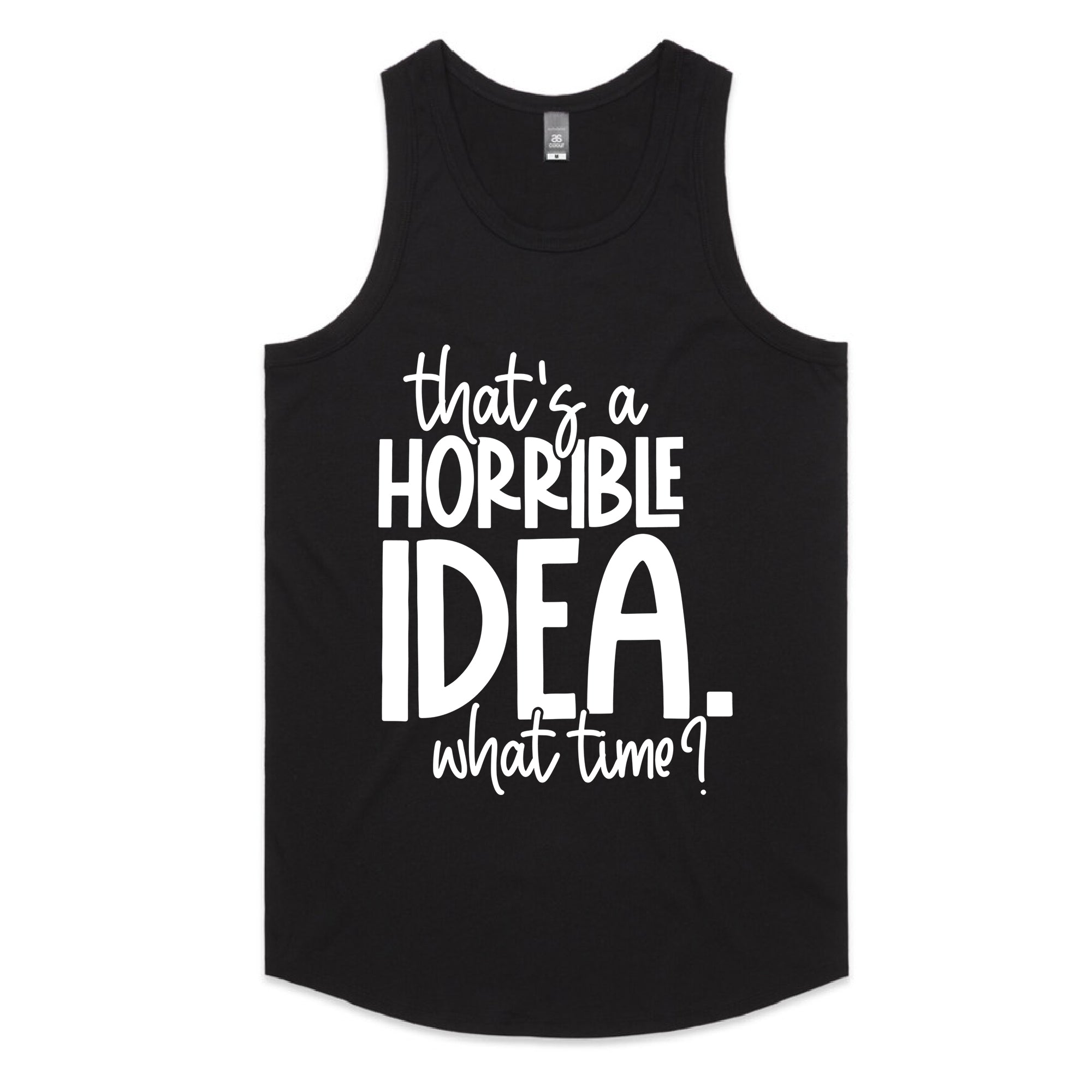 That’s a horrible idea. What time?