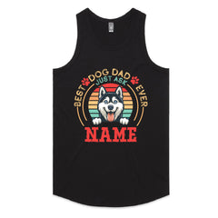 Best Dog Dad Ever — Just Ask [Name] T-Shirt
