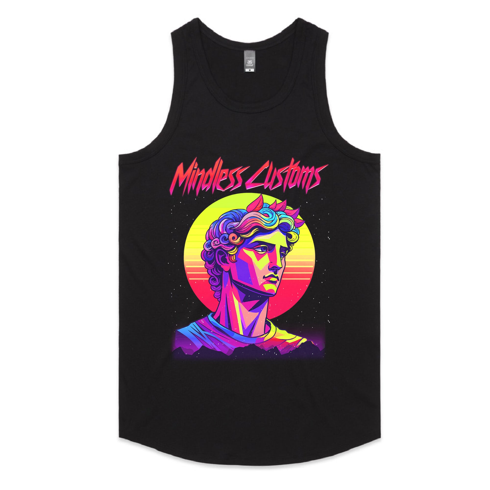 Neon Statue