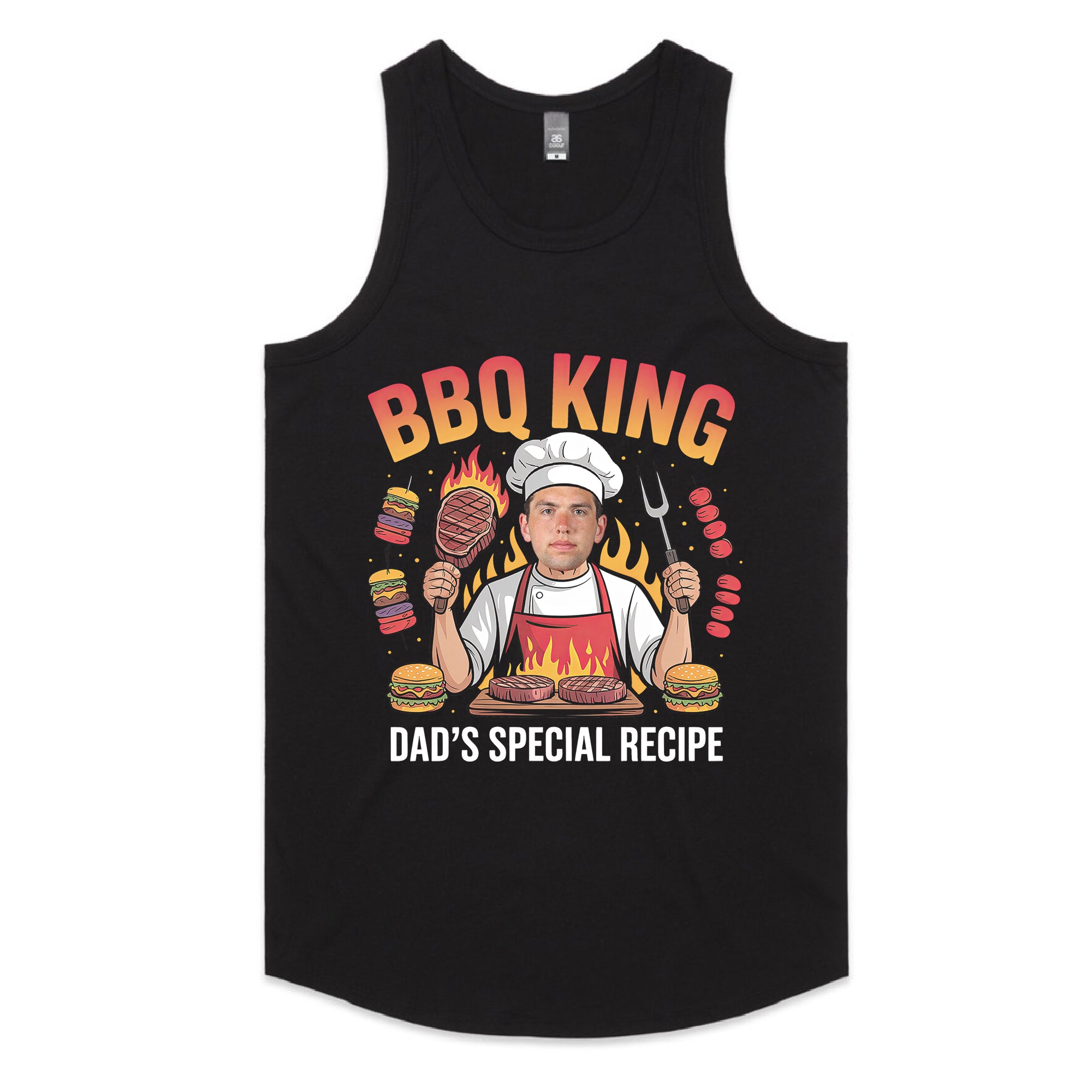 BBQ King Dad’s Special Ricipe Custom T-Shirt