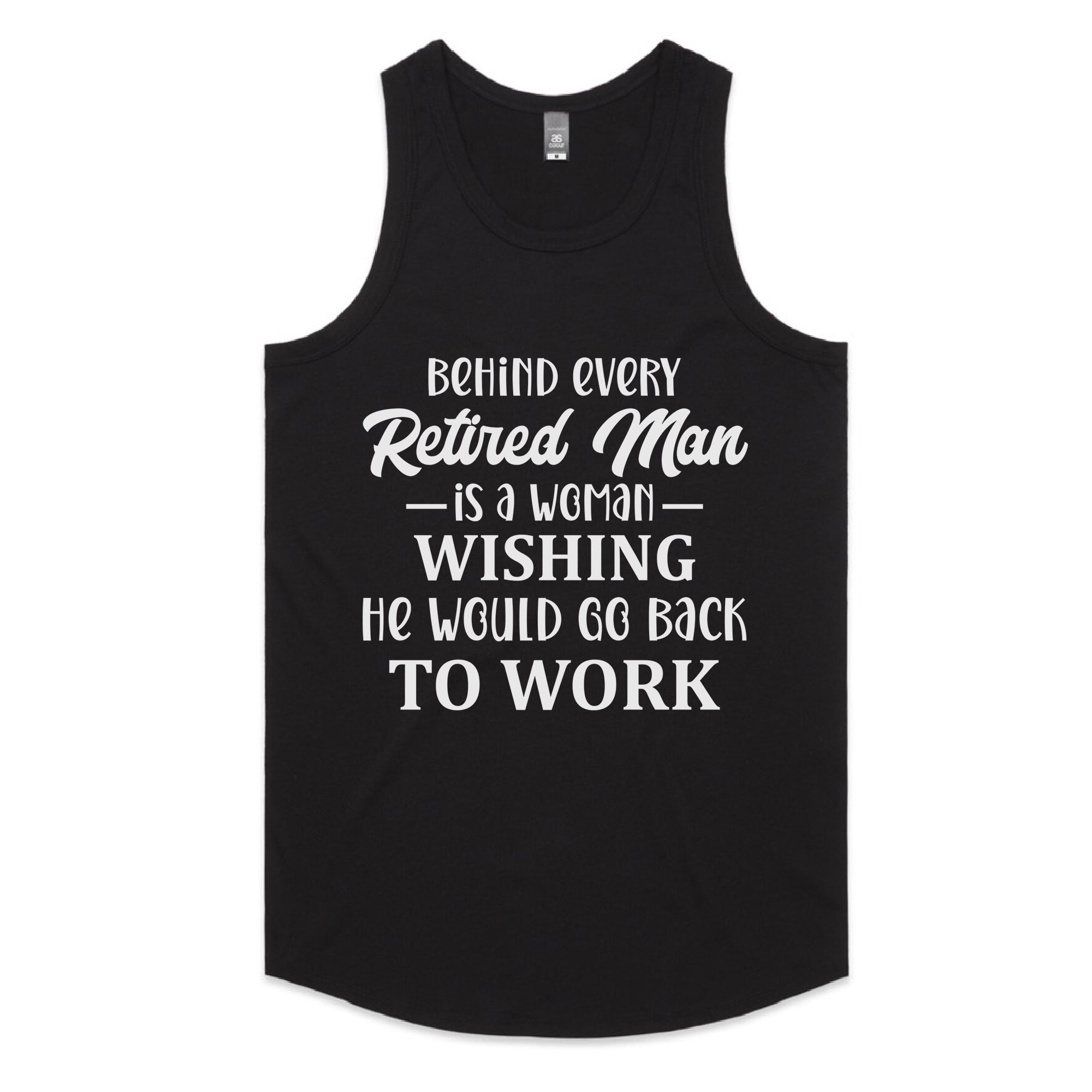 Behind Every Retired Man