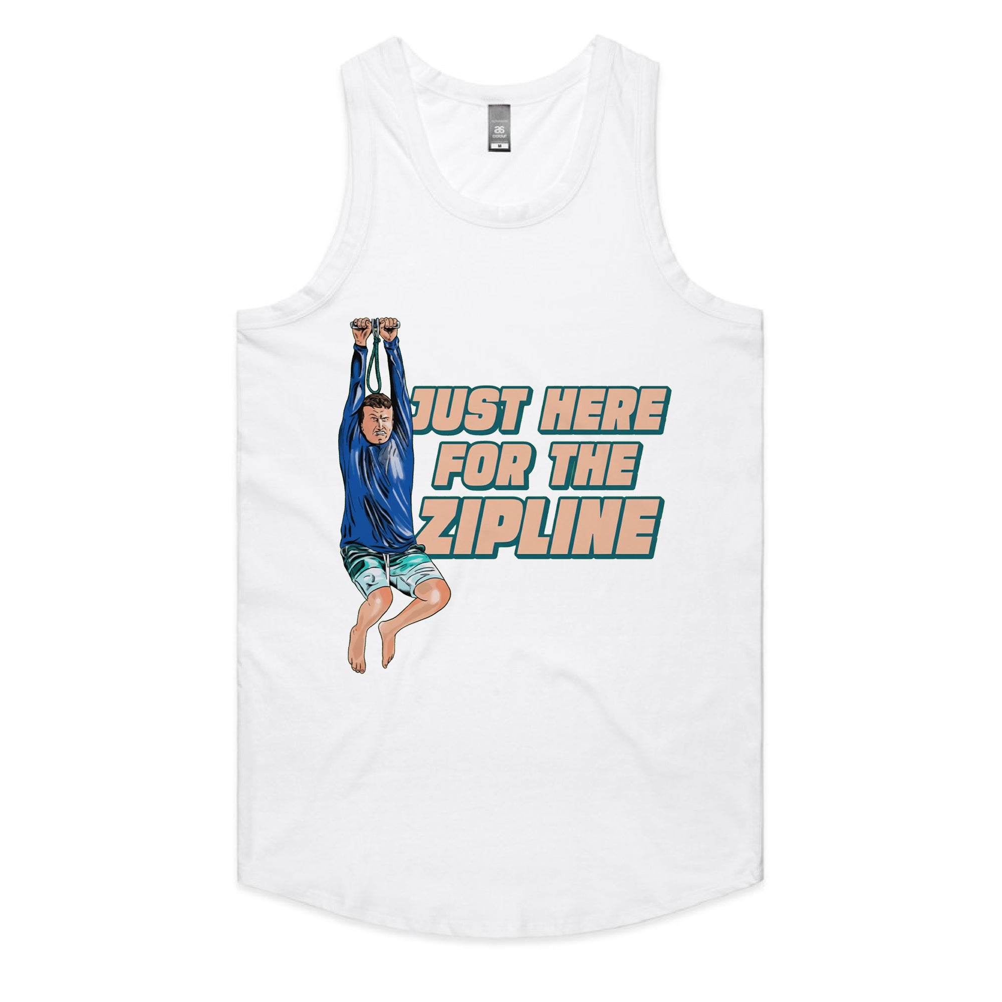 Just Here for the Zipline T-Shirt