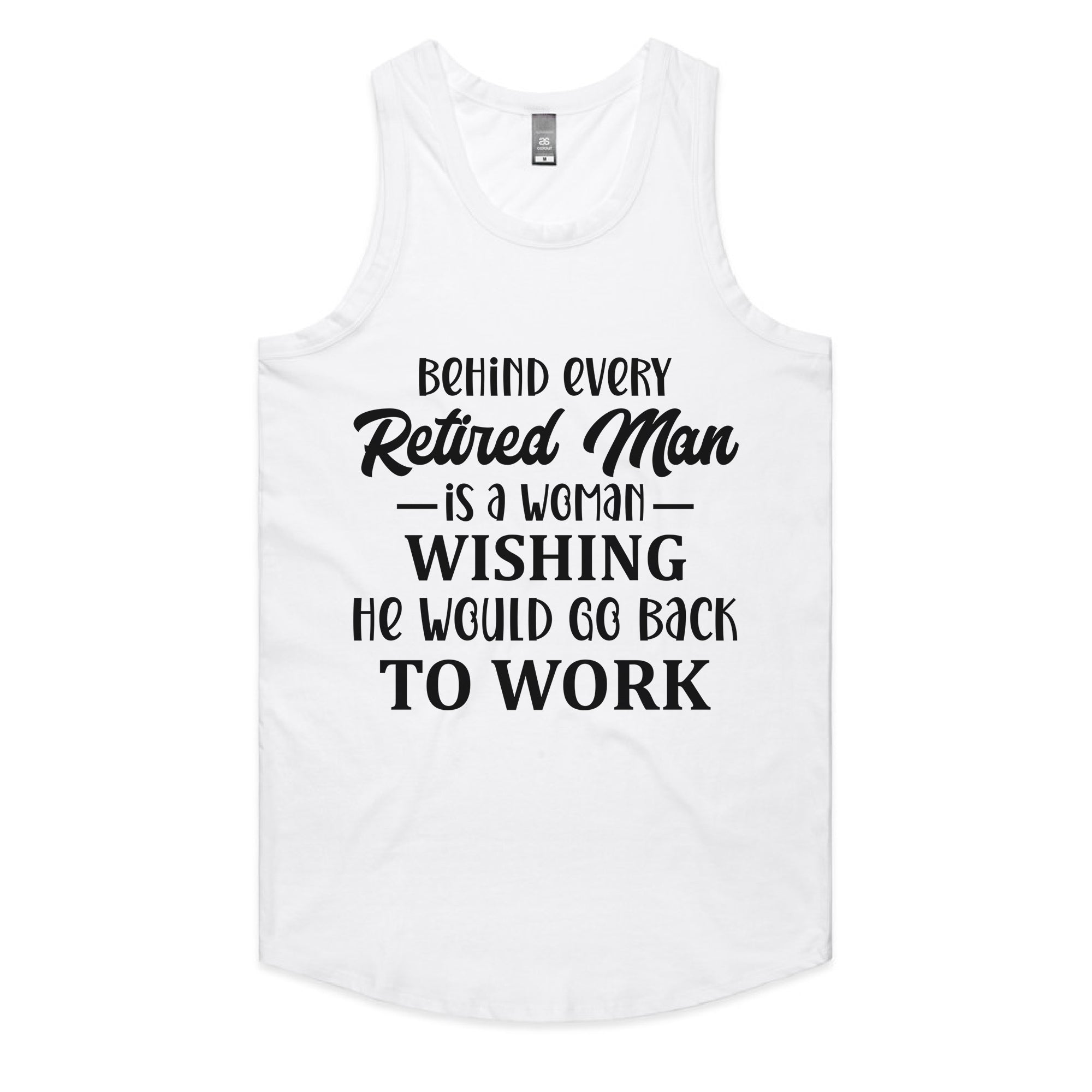 Behind Every Retired Man