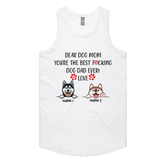 Personalized Best F**king Dog Dad Ever T-Shirt