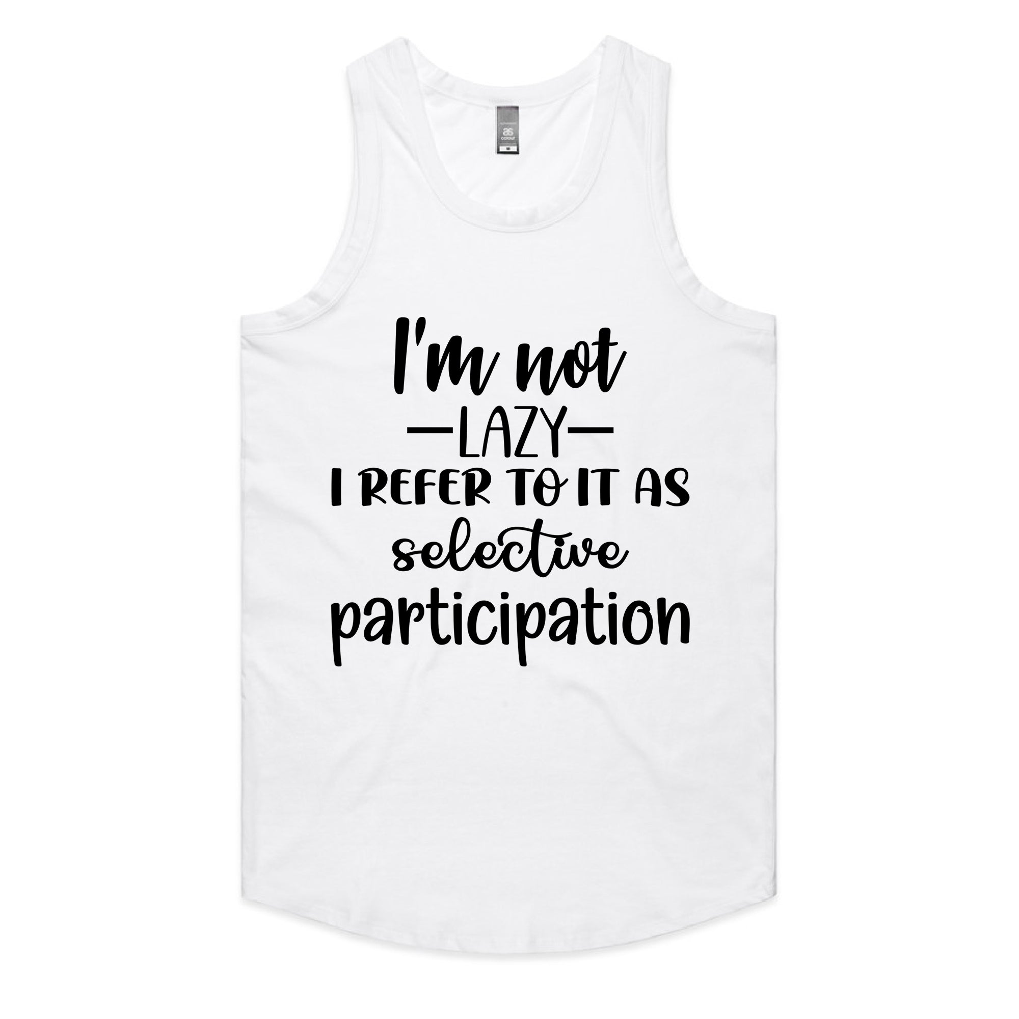 I’m Not Lazy, I Refer To It As Selective Participation