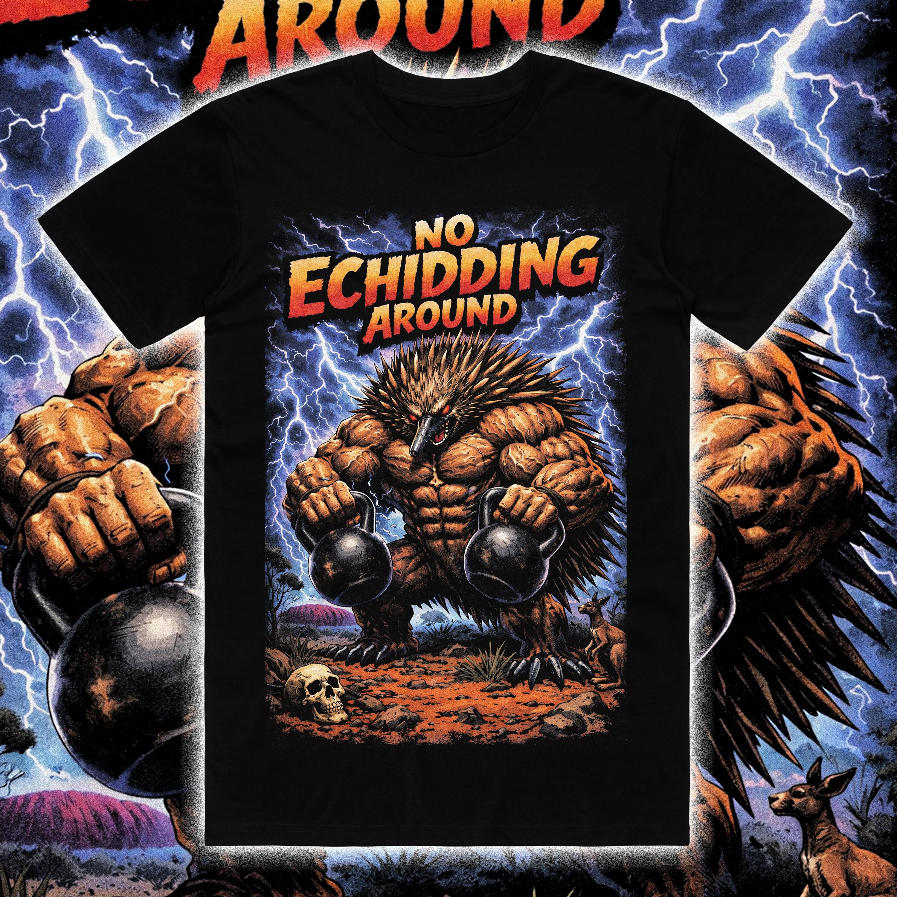 NO ECHIDNA AROUND