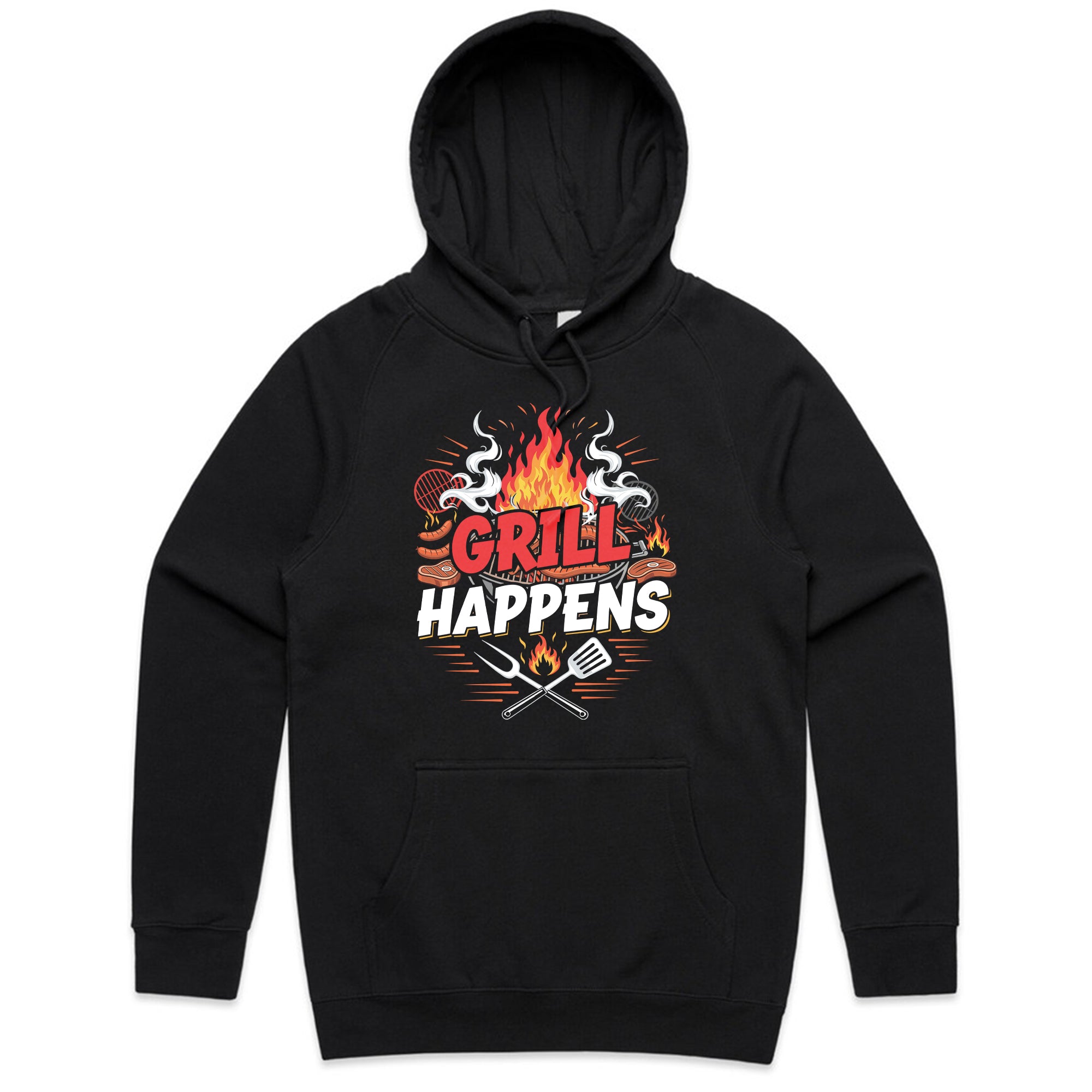 Grill Happens Funny BBQ T-Shirt