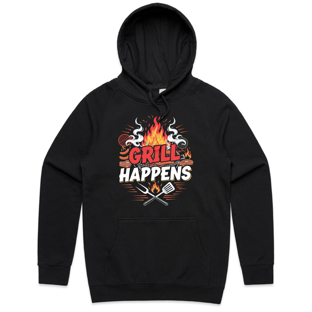 Grill Happens Funny BBQ T-Shirt