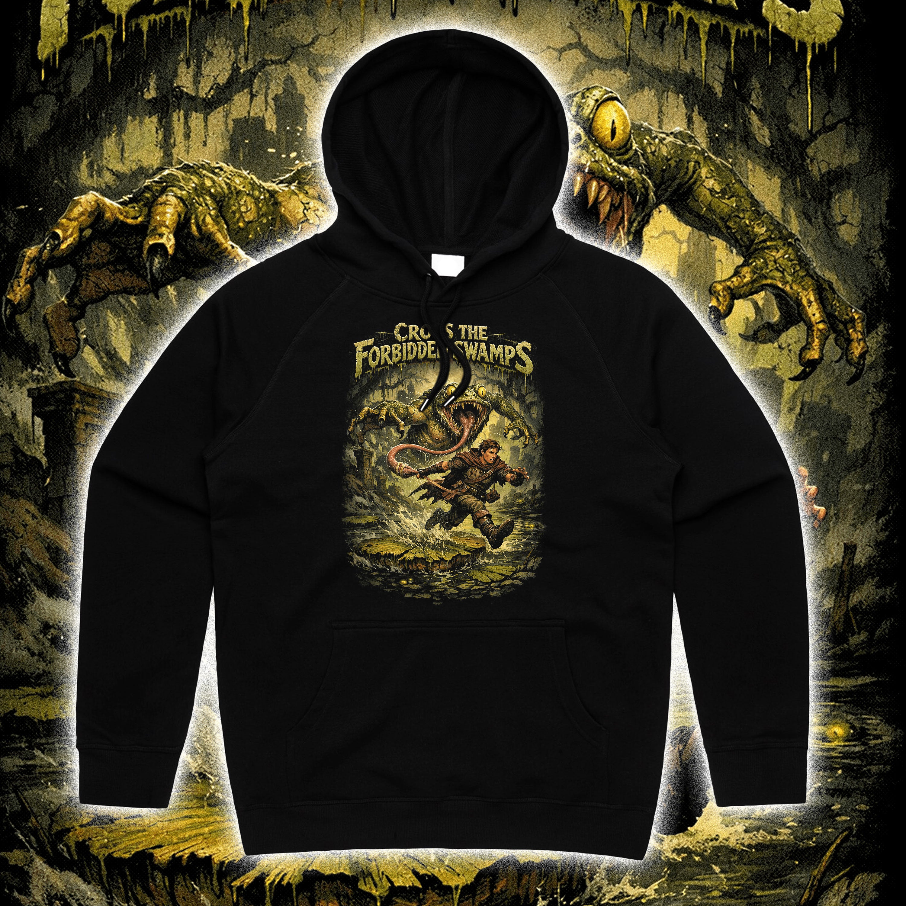 CROSS THE FORBIDDEN SWAMPS