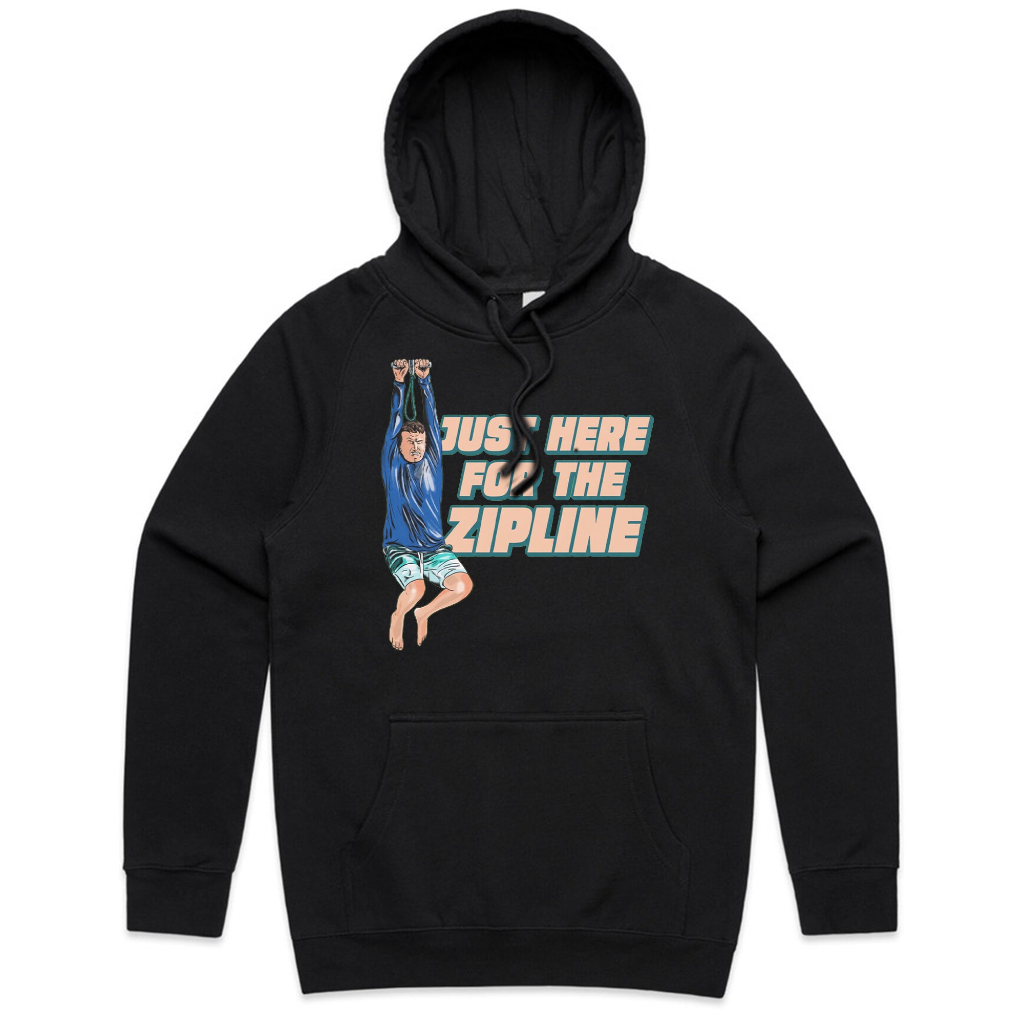 Just Here for the Zipline T-Shirt